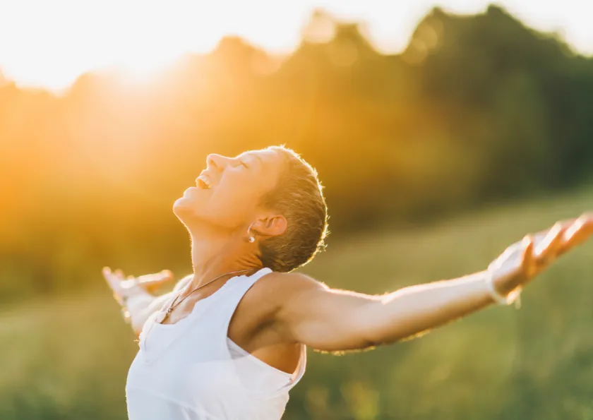 Layered translucent panes with diagonal highlights